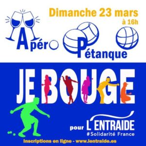 Inscription Pétanque 23 Mars 2025