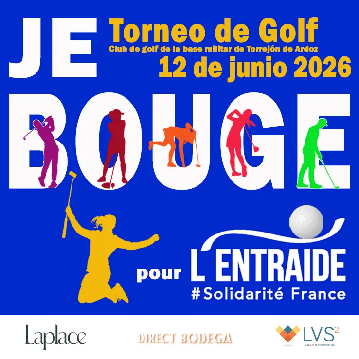 Tournoi de Golf - 12 Juin 2026 à 14 heures