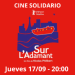 Cine solidario - Film "En El Adamant" - Jueves 17/09 - 20:00