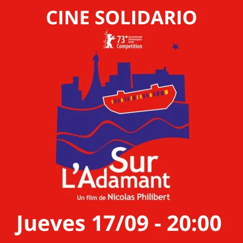 Cine solidario - Film "En El Adamant" - Jueves 17/09 - 20:00